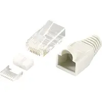 Logilink MP0021, RJ45, Grau, Transparent, 350 g, 100 Stück(e), 170 mm, 240 mm