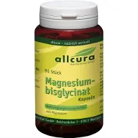 Allcura Naturheilmittel GmbH Magnesium Bisglycinat Kapseln 90 St