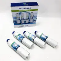 Markenlos 4x AH-WP1 kompatibel Wasserfilter für Whirlpool Kühlschrank SBS002, 4396508, 481281729632, 461950271171, S20BRS, SBS003
