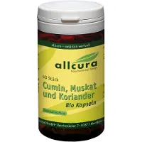 Allcura Naturheilmittel GmbH Cumin Muskat Und Koriander Bio Kapseln 90 St
