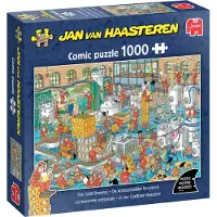 Jumbo Jan van Haasteren - In der Craftbier - Brauerei (1000 Teile), 1000 Stück(e), Landschaft, 12 Jahr(e)