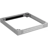 EFB Elektronik Sockel 600x1000, H=100 mm, RAL9005, für Schrankserie PRO, Bestehend aus 4 sehr stabil