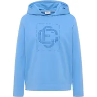 Cecil Hoodie, Tonales Artwork mit Schmucksteinen