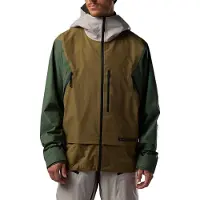 Rossignol - Wasserfeste Skijacke - Proclivity L.E. 3L Shell M Jacket Fig für Herren aus Wolle - Größe L - Khaki
