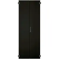 EFB Elektronik Stahltür 47HE, geteilt, Breite, 3-Pkt.-Schliessung