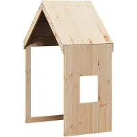 Syfax Dach für Kinderbett 60x89x134,5 cm Massivholz Kiefer