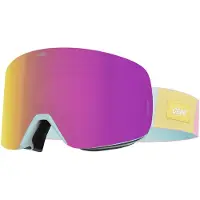 Cebe - Skibrille - Striker 2 Heritage Sm Green Pastel Dark Grey Revo Flash Pink Cat.3 - Blau