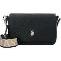 U.S. POLO ASSN. Umhängetasche Mansion Flap Crossbody Bag Black schwarz