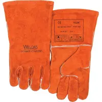 WELDAS Schweisserhandschuh rot Gr. L 1Paar WELDAS