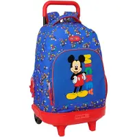 Safta Mickey Mouse Today 33l 33x45x22cm Rucksack Mit Rollen