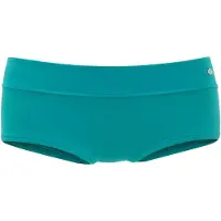 s.Oliver Bikini-Hotpants "Spain", Damen, Gr. 36, N-Gr, blau (türkis), Microfaser, Polyamid, unifarben, Badehosen Bikini-Hotpants, unifarben