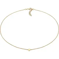 Elli Halskette Choker Herz Heart Liebe 925 Sterling Silber Elli Gold