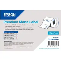 Epson Hochwertiges Mattes Etikett Gestanzt 650 Etiketten Etikett 102x51 Mm