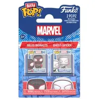 Funko POP! FK88938 - Spider-Man Bitty POP! Vinyl Figuren 2er-Pack MilesM&SGwen 2,5 cm -
