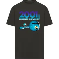 Merchcode A Space Odyssey Spaceship Oversized Kurzarm-t-shirt