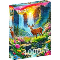 Enjoy Puzzle Deer Paradise 1000 Teile Tiere