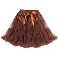 Metamorph Rüschen Tutu braun