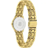 Citizen Solaruhr , gold (goldfarben, champagnerfarben, champagnerfarben), Armbanduhren, Damen, goldfarben, Solaruhr, Armbanduhr, Damenuhr, Edelstahlarmband, Datum