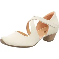 Think! Pumps aus Nappaleder mit floralem Print und gepolsterter Decksohle