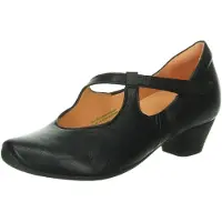 Think! Think AIDA Damenschuhe - Riemchen Pumps schwarz Elegant NEU