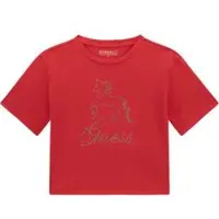 GUESS T-Shirt J6RI38 K6YW4 Rot Regular Fit
