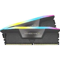 Corsair Vengeance RGB CMH32GX5M2B6000Z38, 32 GB, 2 x 16 GB, DDR5, 288-pin DIMM, Grau