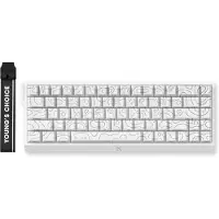 MCHOSE Ace 68 65% HE Keyboard TTC Dragon Lord Switch Wired White Topographic