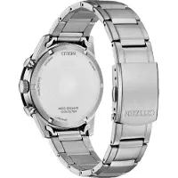 Citizen CA4624-56L Eco-Drive Chronograph Herrenuhr Stahl/Blau
