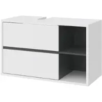 Vicco Waschbeckenunterschrank Viola Weiß 100 x 60 cm, Model 33912