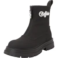 Buffalo Boot Damen LENNOX RAIN ZIP schwarz Streetwear Kunstleder EU40
