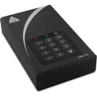 Apricorn HDD Aegis Padlock AES 2,5 12TB USB3.0 ext
