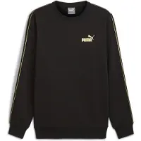 Puma Langarmshirt "ESS TAPE MINIMAL GOLD CREW FL" Rundhalsausschnitt, mit WarmCELL-Technologie