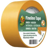 Duck Kreppband 114-04, Washi-Tec Fineline Tape, 48mm x 25m, für Innen und Außen