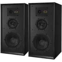 Wharfedale Super Linton - Standlautsprecher, schwarz, ohne Stands
