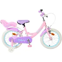 Volare Olivia Kinderfahrrad - Mädchen - 16 Zoll - Rosa