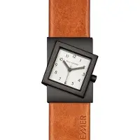Rolf Cremer Uhr Turn S 507761 Lederband, Edelstahl, braun, grau