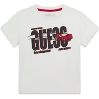GUESS T-Shirt N6RI00 K8HM4 Weiß Regular Fit
