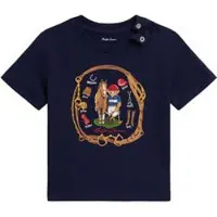 Ralph Lauren T-Shirt 320A96608001 Dunkelblau Regular Fit