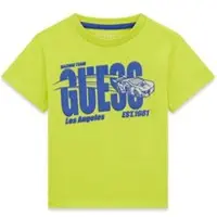GUESS T-Shirt N6RI00 K8HM4 Grün Regular Fit
