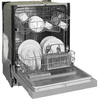Exquisit Geschirrspüler EGSP6112-EF-030E inox | Spülmaschine 60 cm | ECO-Modus | Maßgedecke: 12 | Startzeitvorwahl | Unterbaugerät