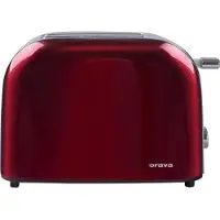 Orava Crispo rot / Toaster / 750-900 W / 2 Schlitze / 6 Bräunungsgrade