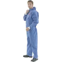 3M 4530L - Einweg-Overall, Typ 5 und 6, Komfort, blau, Größe L