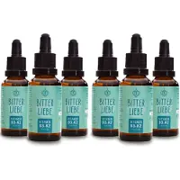 BitterLiebe - Vitamin D3 K2 Tropfen hochdosiert und vegan für starke Knochen Immunsystem 180 ml