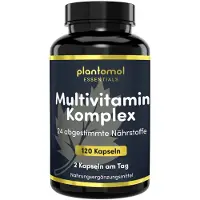 Plantomol Essentials - Multivitamin Kapseln mit 24 Vitaminen und Mineralstoffen 2-Monatsvorrat 120 St