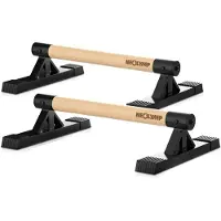 NEOLYMP Parallettes Holz Calisthenics Equipment - Liegestützgriffe