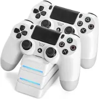Snakebyte PS4 Twin Carge 4 in weiß