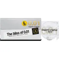 Sagami *Original 0.01 L-Size* 5 St Kondome