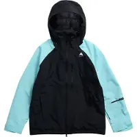 Burton - Ski/Snowboard Jacke 3 Schichten - M Reserve 3L Jacket True Black/Light Teal für Herren - Größe L - schwarz