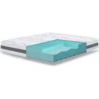 11.11 SRLS The White Stone Orthopädische Matratze 200x200 cm Mittlere Härte | Höhe 16 cm | Hypoallergener und Atmungsaktiver Bezug | Ergonomische und Selbstformende Eigenschaften | Hergestellt in Italien