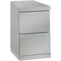 Vipack Schreibtisch-Unterschrank Lara 2 Schubladen Holz Weiß